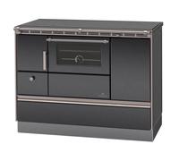 Cuisinière Lohberger Rega 105 anthracite métallique - raccordement droit