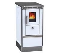 Cuisinière Lohberger Rega 40 - blanc - avec fenêtre