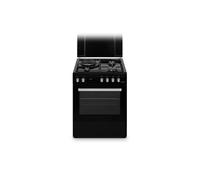Cuisiniere Mixte 3 foyers NOIR 66 L SCCG631-BM
