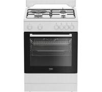 Beko Cuisinière mixte FBS63121WD 73 L 4 feux Blanc