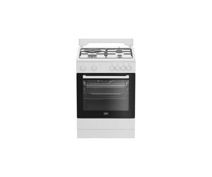 Cuisinière Mixte 73l 4 Feux Blanc - FBS63121WD