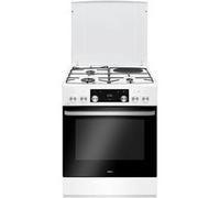 Cuisinière Mixte AMICA 77l 4 Feux Blanc - Acm7035rb noir mat Bon état | Bon état | Occasion ou Reconditionné, voir site marchand