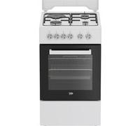 Cuisinière mixte Beko FSS53011DW Blanc Blanc Etat correct | Etat correct |Occasion ou Reconditionné, voir site marchand