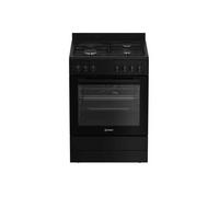 Cuisinière mixte Indesit I6M5PCB Noir