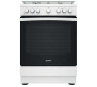 INDESIT Cuisinière mixte 60 cm 3+1 four catalyse - IS67M5PCW/FR/1