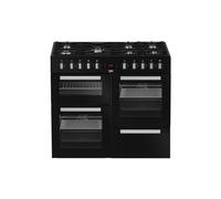 Piano de cuisson électrique BEKO - 6 gaz + 1 wok - 100 cm - PF335325DB