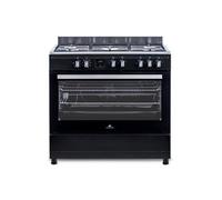 Cuisinière piano four multifonctions catalyse - CONTINENTAL EDISON - CECP9060BDD- 95 L - Affichage digital - L90 x H 85 cm - Noir