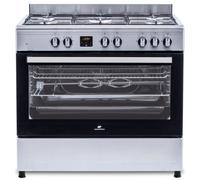 Cuisiniere piano four multifonctions catalyse - CECP9060IXDD - 95 L - Affichage digital - L90 x H 85 cm - Inox