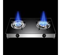 Cuisinière portative d'intérieur au GPL/gaz naturel, Camping en plein air, restauration au Propane, brûleur au GPL/gaz naturel, Compact(NG)