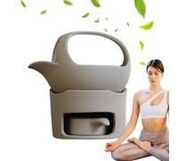 Cuisinière pour améliorer Le du thé, Articles de thé avec des Bougies - Exhausteur de Forme élégante | Brûleur de thérapie pour Le séjour du Temple Bouddhiste de méditation