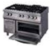 Cuisinière Premium Gaz 6 Brûleurs Four Prof. 90 cm Réf 8507 Maxima 1