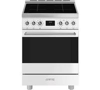 Cuisiniere ''Sinfonia'', 60 cm, 4 foyers induction avec boosters, Fonction Eco-Logic, Four electrique multifonction, nettoyage pyrolyse, 70 l nets, programmateur electronique, afficheur tactile, porte