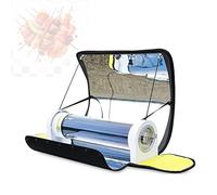 Cuisinière solaire portable et grill, four d'extérieur pliable pour camping et barbecue, cuisson sans fumée pour 3 à 5 personnes