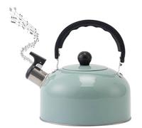 Cuisinière Top Tea Kettle | Pot à thé Whisper de qualité alimentaire en acier inoxydable 3L | Kettle Whisper Kettle Ergonomic Teapot Kitchen Anti-Burn Whisper Kettle Turkette
