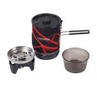 Cuisinière touristique avec casserole Star X1 Pro Fire Maple - Black Red