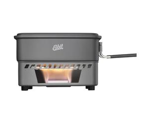Cuisinière touristique Solid Fuel Cookset avec casserole 1,1 L Esbit