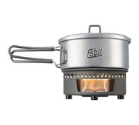 Cuisinière touristique Solid Fuel Cookset Stainless Steel avec casserole 1 L Esbit