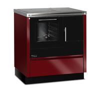 Cuisinière Tyrola TR_B 75 Bordeaux / Black Senotherm - RA côté gauche