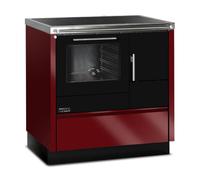 Cuisinière Tyrola TR_B 85 Bordeaux / Black Senotherm - RA côté gauche