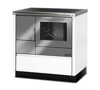Cuisinière Tyrola TR_B 85 grès / acier inoxydable - RA côté droit