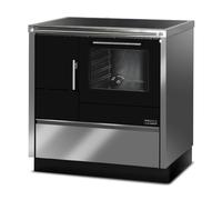 Cuisinière Tyrola TR_B 85 inox / noir Senotherm - RA côté droit