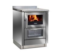 Cuisinière Tyrola TR_F 70 inox avec fenêtre de visualisation - RA côté droit