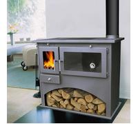 Cuisinière - VICTORIA - VIKI - 10,5kW - Bois - Rendement 75% - Volume de chauffe 185-250 m3