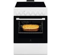 Electrolux Cuisinière électrique LKR620066W 60 cm céramique 4 zones Four 57 L Blanc