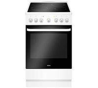 Cuisinière Vitrocéramique 65l 4 Feux Blanc - ACV603B