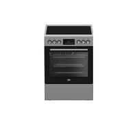 Beko Cuisinière FBE67310GX vitrocéramique 66 l 4 feux Inox