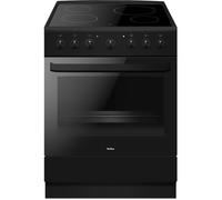 Cuisinière vitrocéramique - AMICA - ACV6003RN - 4 feux - 1500 W - 60 cm - Noir
