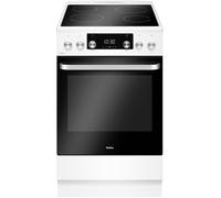 Amica Cuisinière vitrocéramique ACV605RB blanche