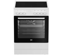 Beko Cuisinière vitrocéramique FBE67100GWS 72 L Blanc