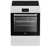 Beko Cuisinière vitrocéramique FBE67300WCS