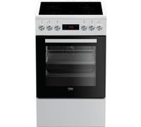 Cuisiniere vitrocéramique BEKO FSE57302GWC 4 feu 50cm