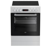 Beko FSE67300WCS four et cuisinière Electrique Céramique Blanc