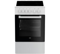 Cuisinière vitrocéramique Beko FSS57000GW