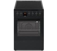 Cuisiniere vitrocéramique CECV50FCB 4 feu L49 8 H86 P67 cm No