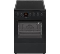 Cuisiniere vitrocéramique CONTINENTAL EDISON CECV50FCB - 4 feux - L49.5 x H82.7 xP58 cm - Noir