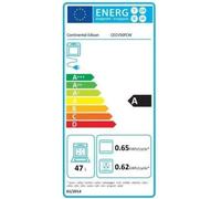 Cuisiniere vitrocéramique CONTINENTAL EDISON CECV50FCW - 4 feux - L49.5 x H82.7 xP58 cm - Blanc