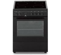 Cuisiniere vitrocéramique CONTINENTAL EDISON CECV60FCB - 4 feux - L58,8 xP61 xH83 cm - Noir