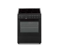 Cuisinière vitrocéramique CONTINENTAL EDISON CECV60FCB - 4 feux - L58,8 xP61 xH83 cm - Noir