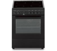 Cuisinière vitrocéramique CONTINENTAL EDISON CECV60FCB - 4 feux - L58,8 xP61 xH83 cm - Noir