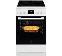 Cuisinière Vitrocéramique Electrolux LKR562066W Blanc Comme neuf | Comme neuf | Occasion ou Reconditionné, voir site marchand