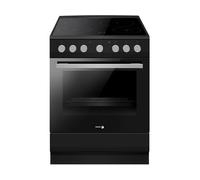 Cuisinière vitrocéramique 62l 4 feux noir FACV3004N