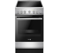 Cuisiniere vitrocéramique - FAGOR-FACV203S - 4 foyers - 62 L - 50 x 60 cm - Silver