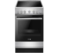CUISINIERE VITROCÉRAMIQUE - FAGOR-FACV203S - 4 FOYERS - 62 L - 50 X 60 CM - SILVER