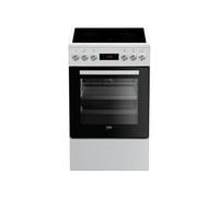 Cuisiniere vitrocéramique BEKO FSE57302GWC 4 feu 50cm