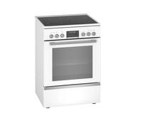 Bosch Serie 6 HKS79R220 four et cuisinière Electrique Céramique Blanc