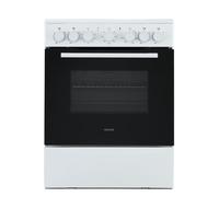 Proline Cuisinière vitrocéramique PCC6060 Blanc